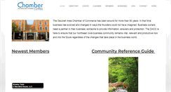 Desktop Screenshot of decorahareachamber.com